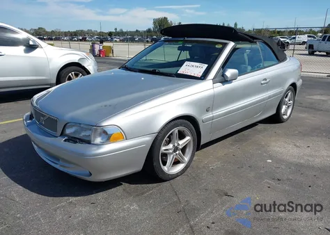 2000 Volvo C70 Lt из США, поврежденный, VIN YV1NC56D8YJ012529